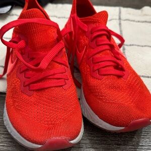 Nike Bright Red Running Shoes